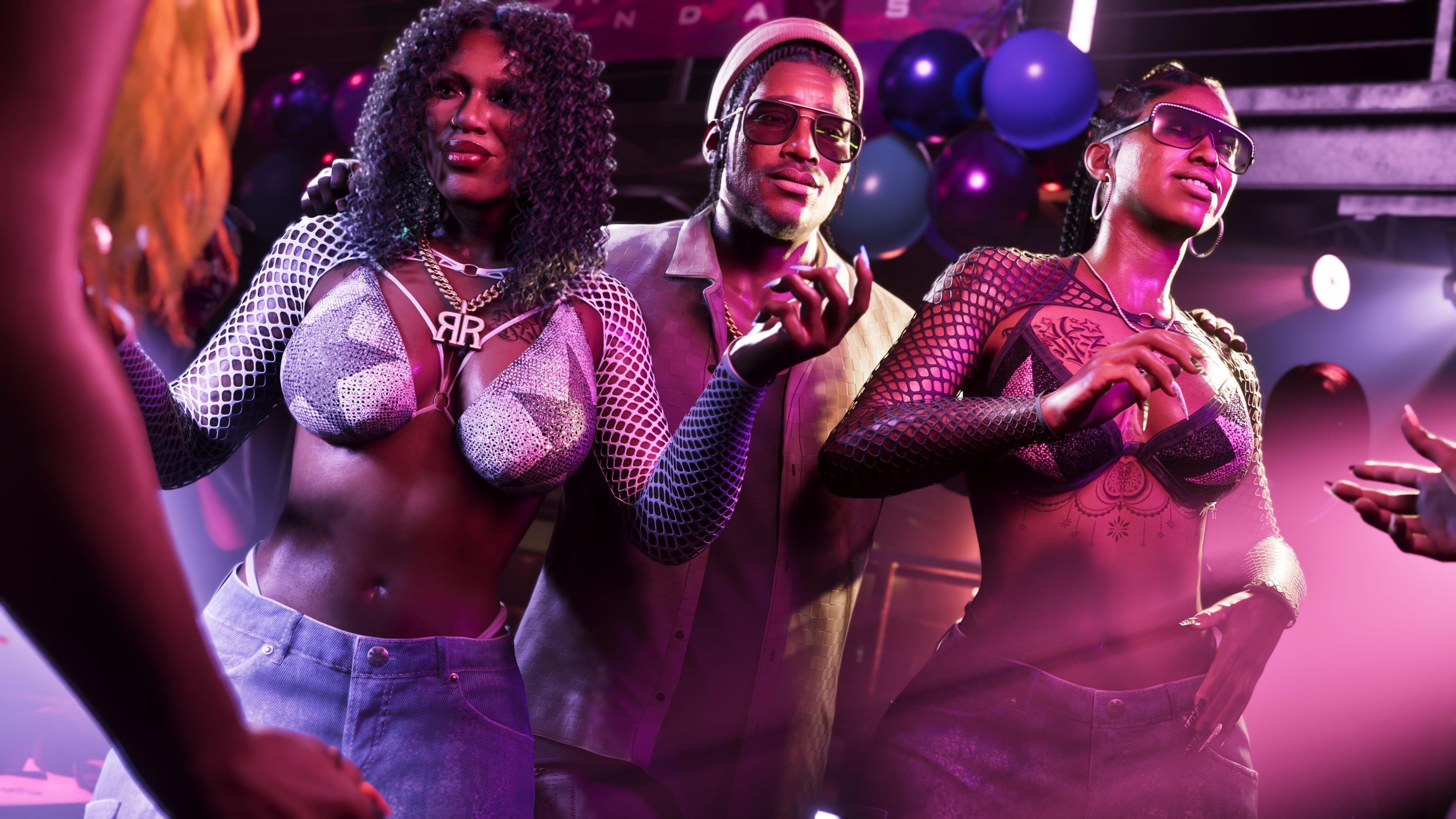 Official GTA VI screenshot featuring DreQuan Priest