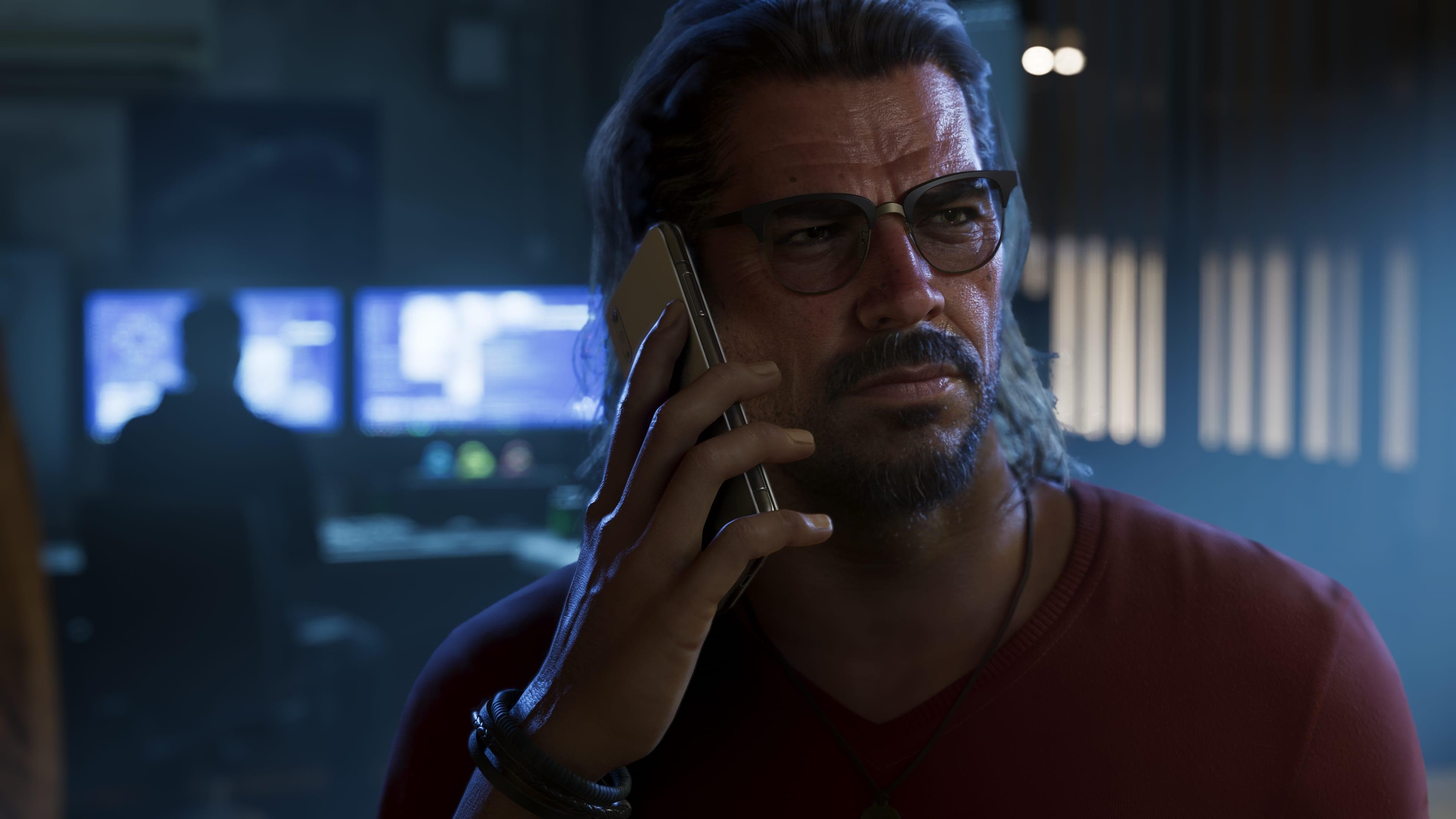 Official GTA VI screenshot featuring Raul Bautista